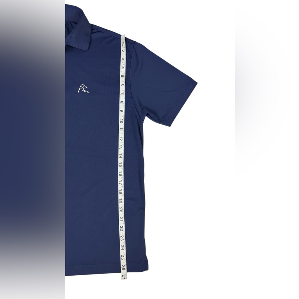 Rhoback Performance Polo Men’s Medium Navy Blue - Picture 4 of 6